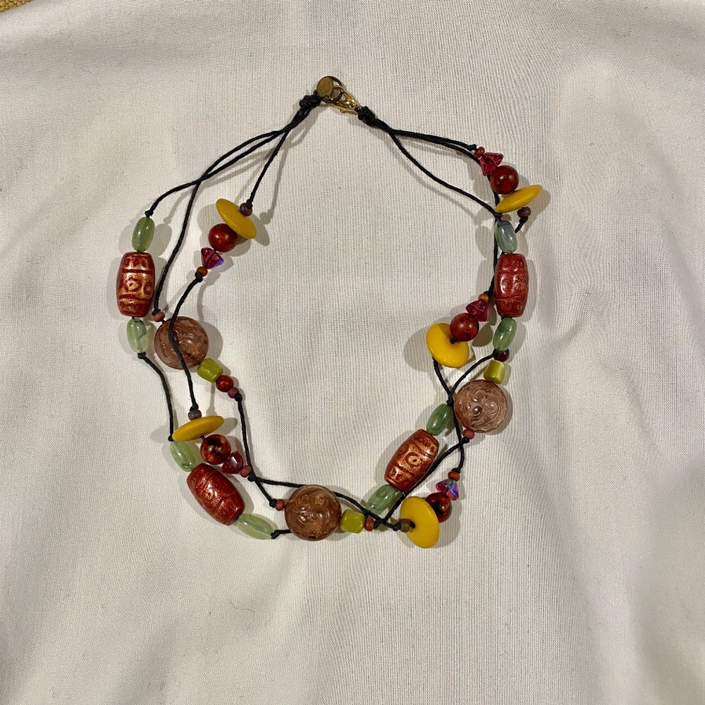 Teresa Goodall Collectable Vintage Beaded Necklace